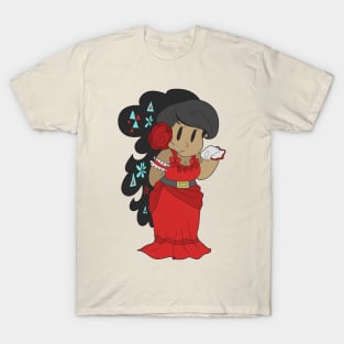 Flamenco Dancer Girl T-Shirt